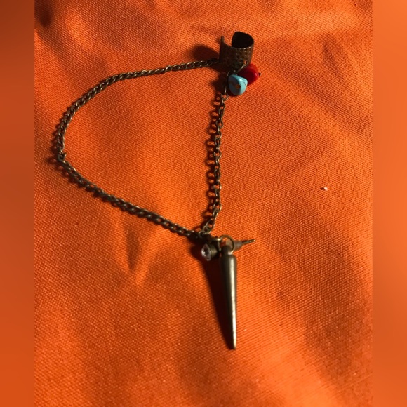 Bajoran earring and ear cuff set Deep Space 9 Star Trek - Picture 1 of 4